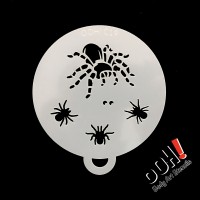 Ooh Body Art Stencil Flip Tarantula Spider (Tarantula Spider C19)